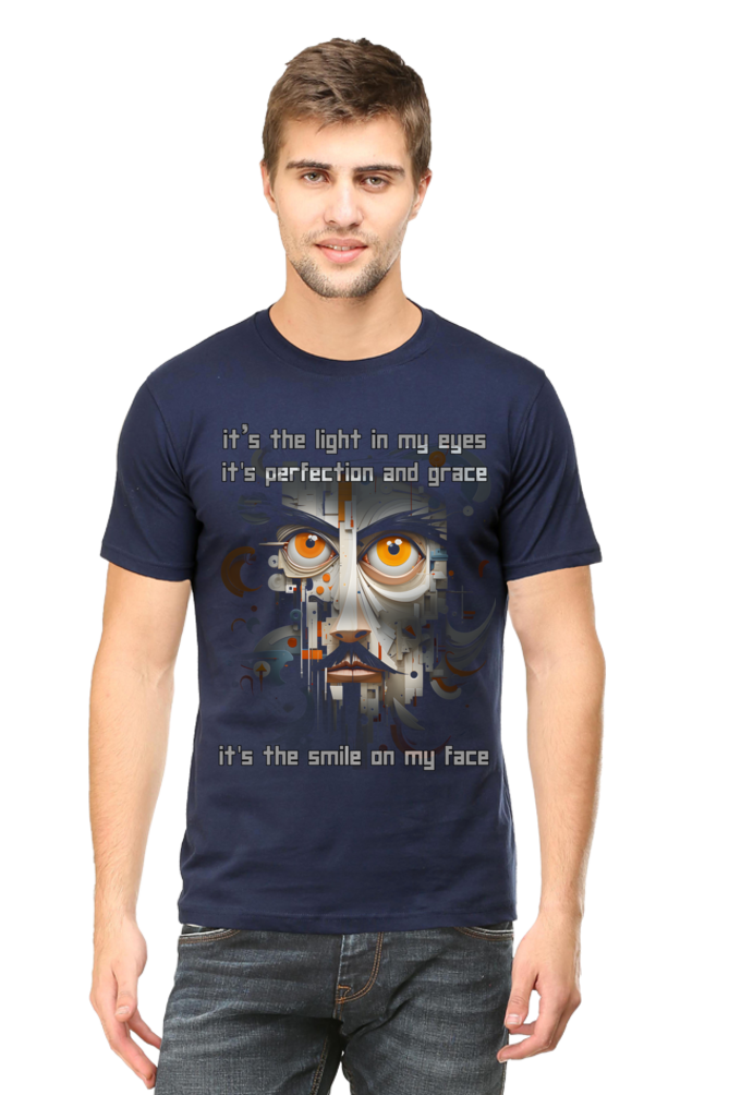 Its the light in my eyes Classic Unisex Round neck T-shirt