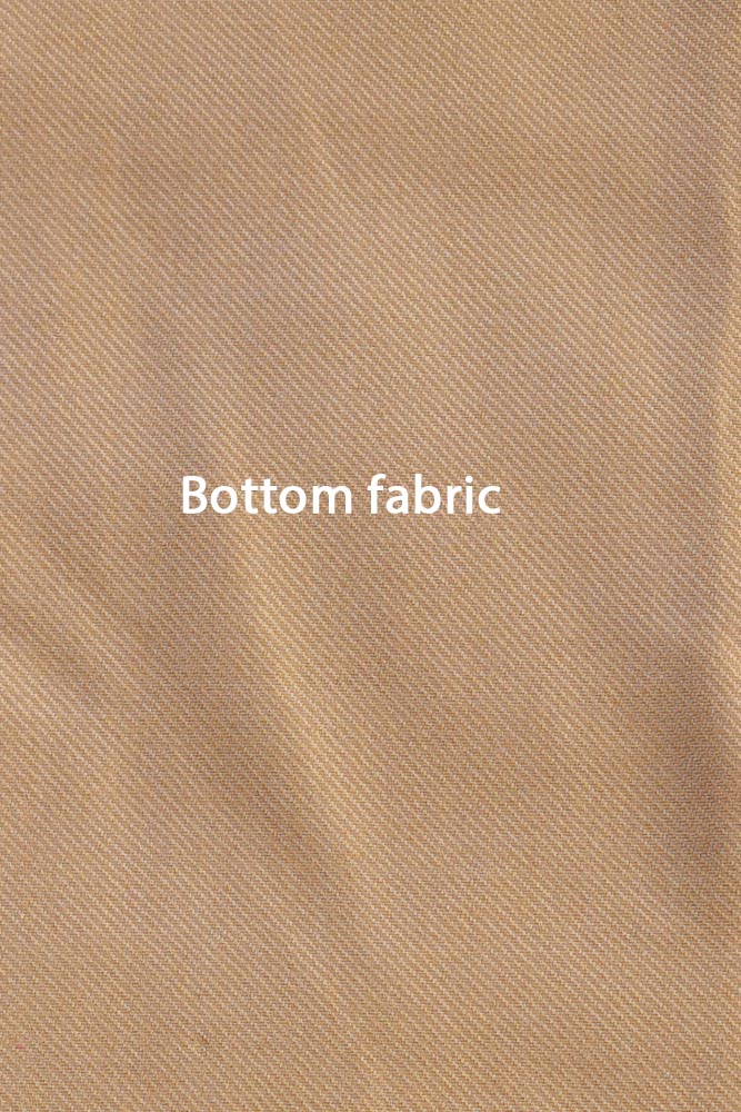 Beautiful Woolen Suit fabric with printed Kani patterns & swarovski stones