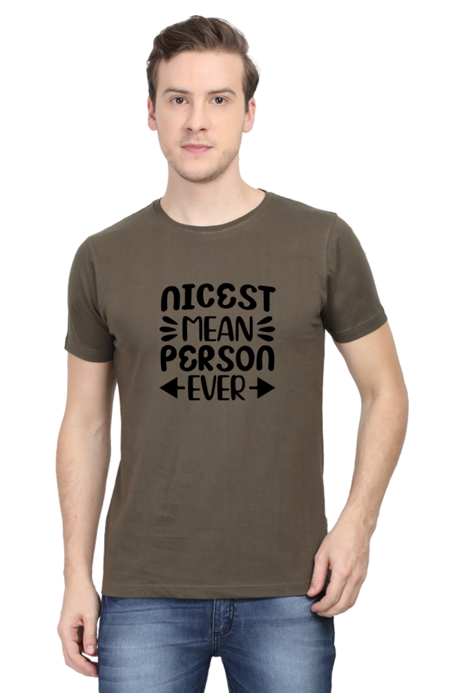 Nicest Mean Person - Classic Unisex T-shirt