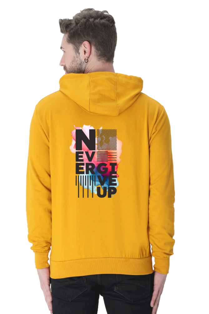 Never Give up - Unisex Hooded SweatShirt