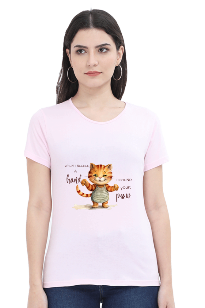 When I needed a hand - Womens T-Shirt