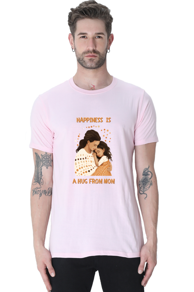 Happiness is a Hug from mom - Classic Unisex T-shirt