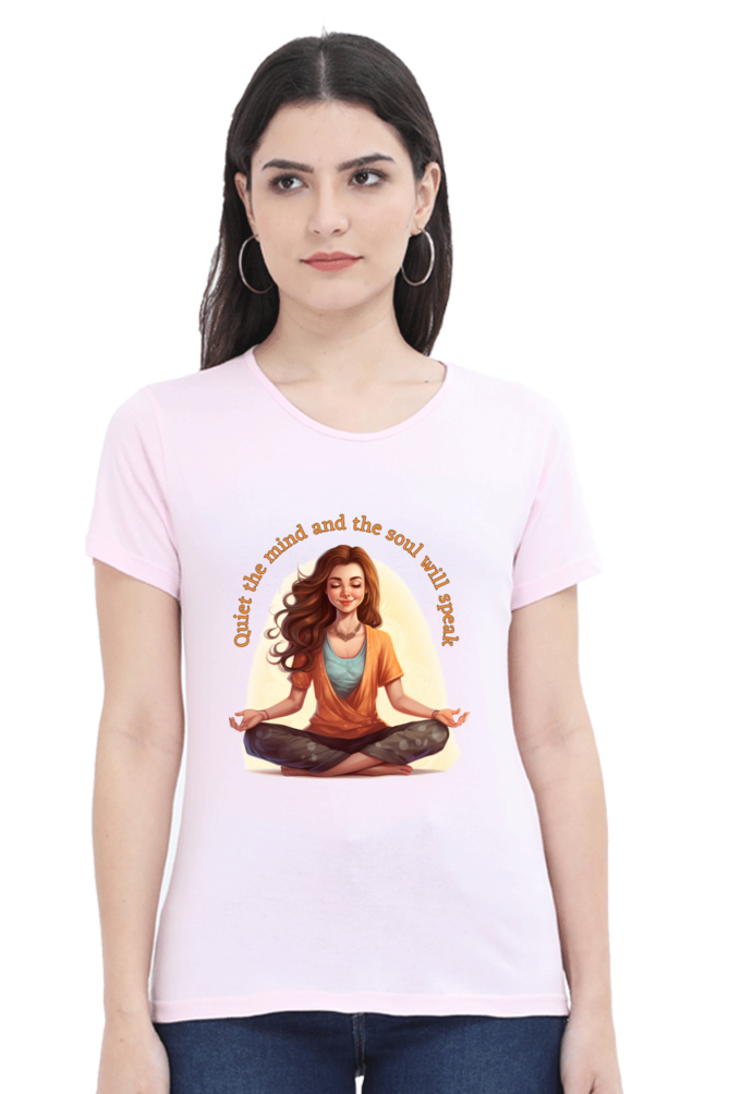 Quiet the Mind - Womens T-Shirt