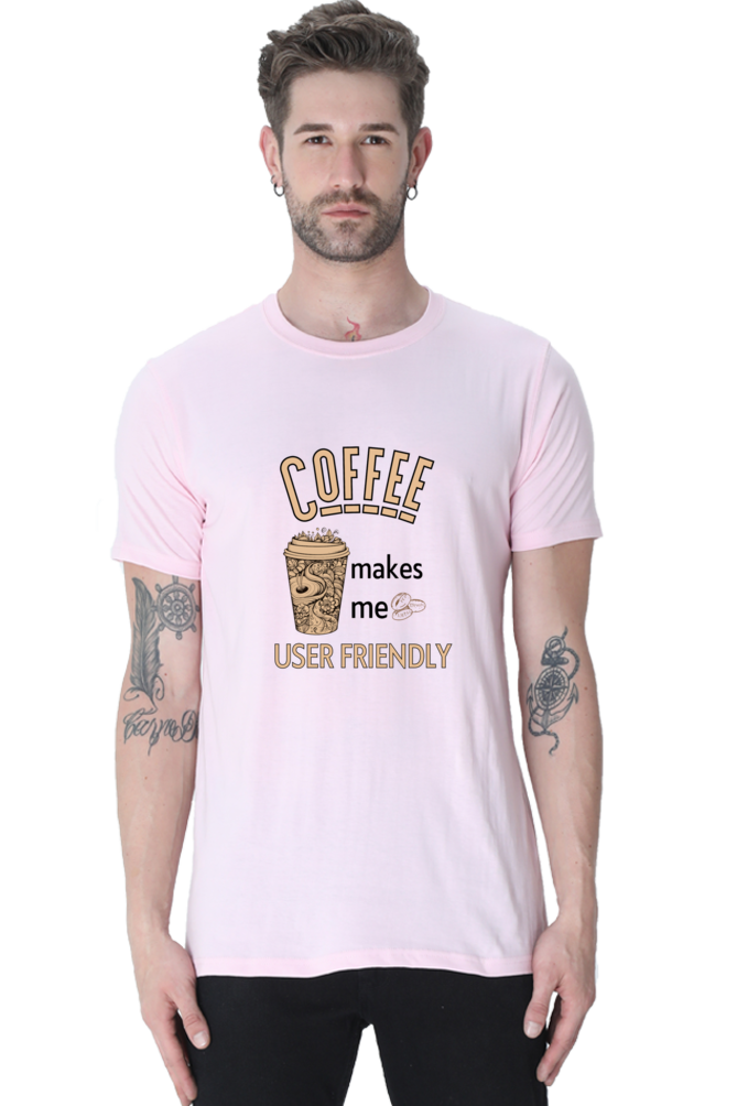 Coffee makes me user friendly - Classic Unisex T-shirt