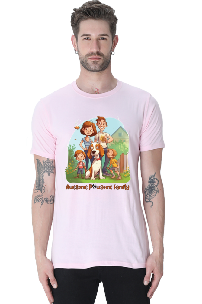 Awesome Pawsome Family - Classic Unisex T-shirt