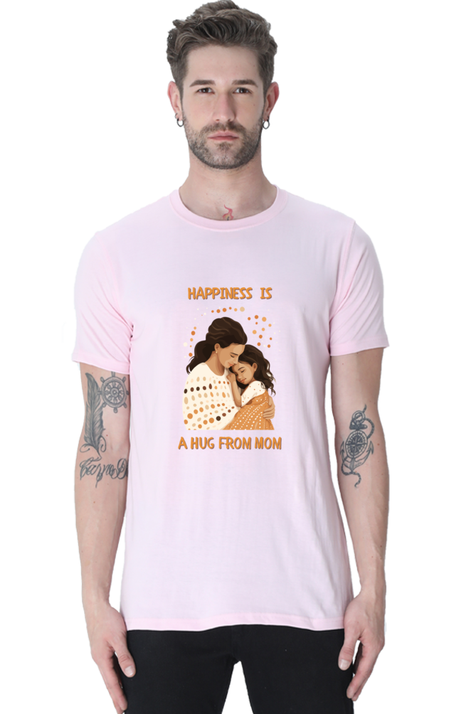 Happiness is a Hug from mom - Classic Unisex T-shirt