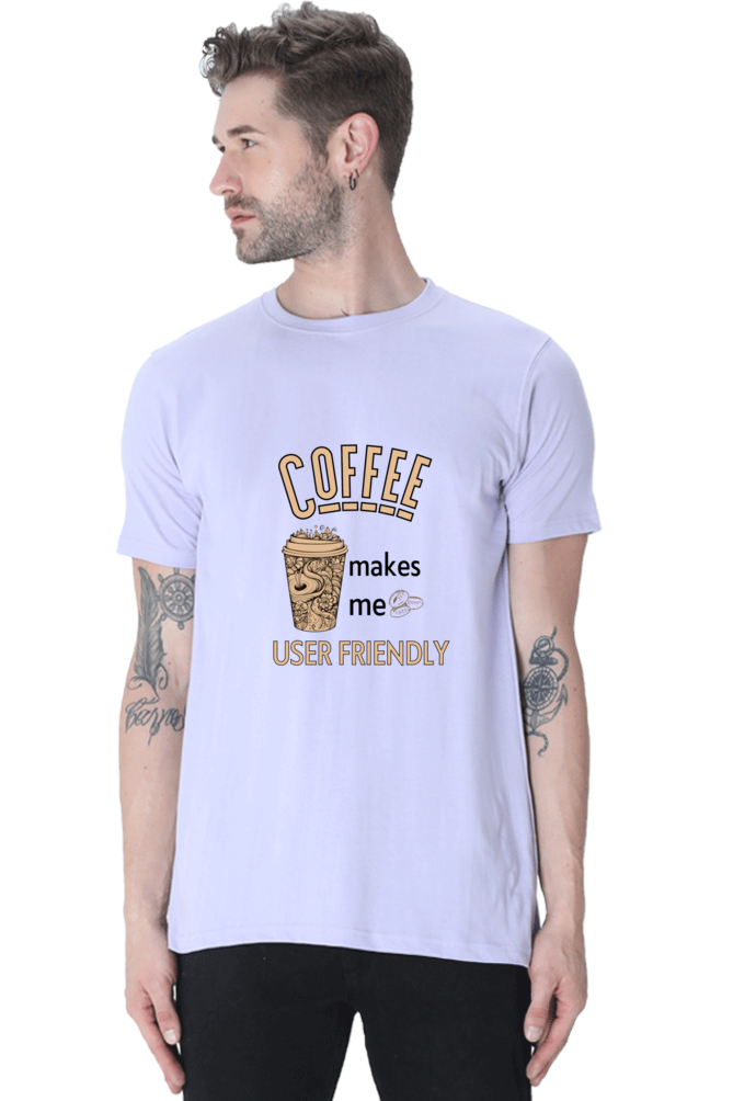 Coffee makes me user friendly - Classic Unisex T-shirt