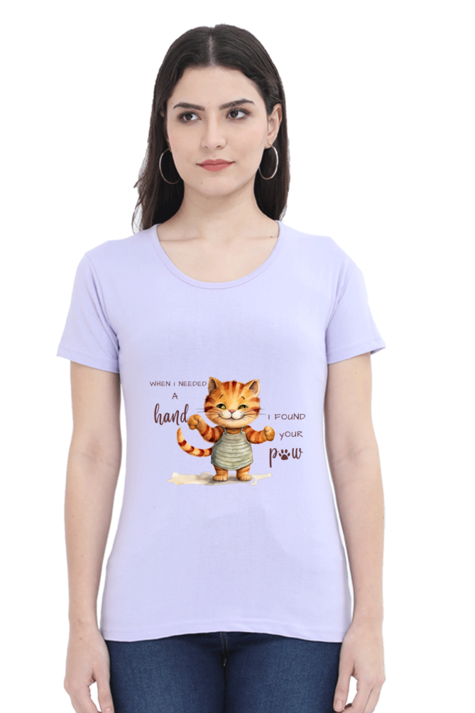 When I needed a hand - Womens T-Shirt