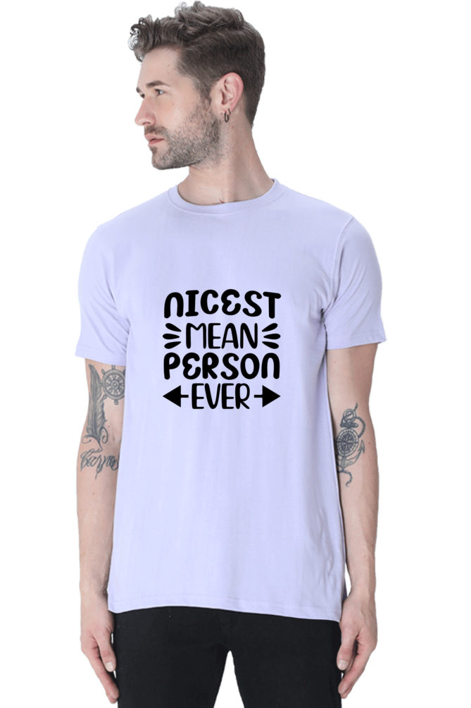 Nicest Mean Person - Classic Unisex T-shirt