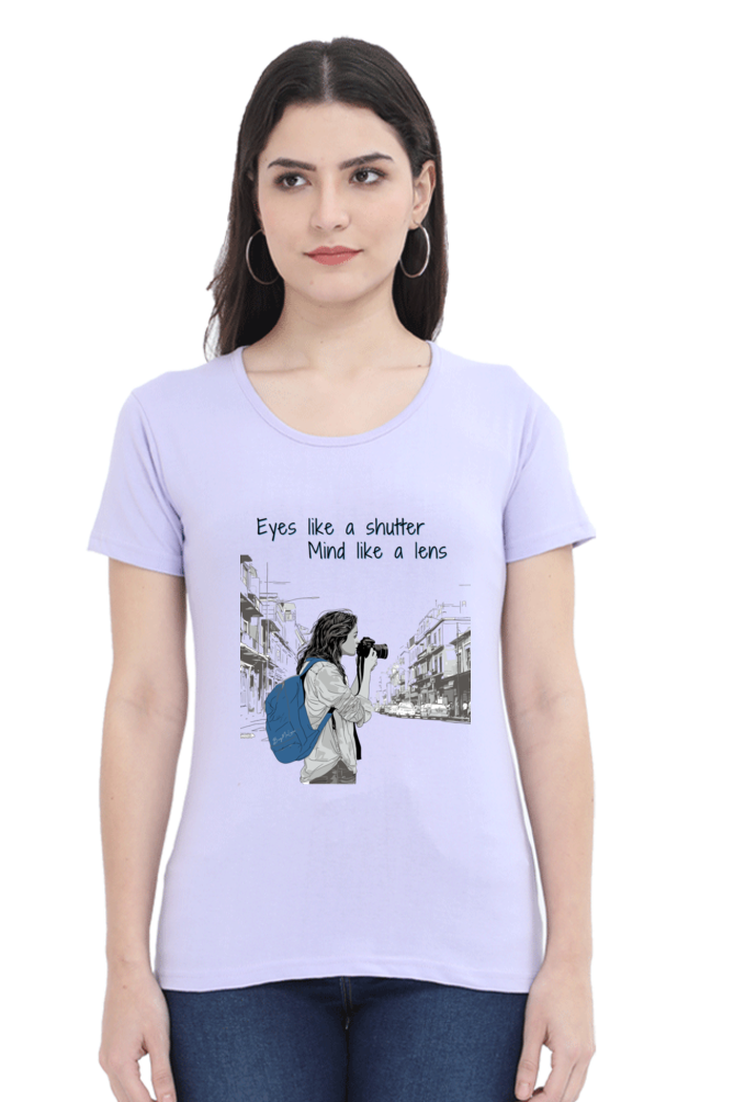 Eyes like a shutter - Womens T-Shirt