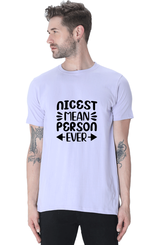 Nicest Mean Person - Classic Unisex T-shirt