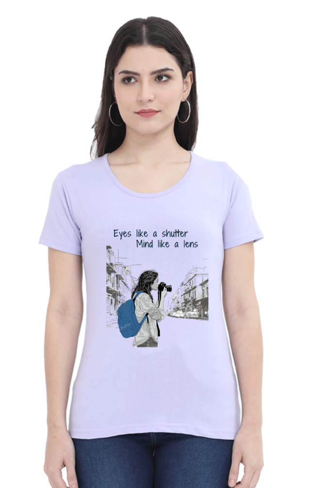 Eyes like a shutter - Womens T-Shirt