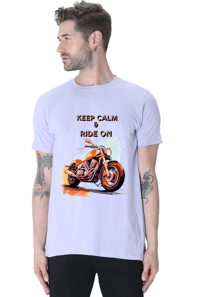 Keep Calm & Ride on - Classic Unisex T-shirt