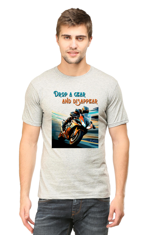 Drop a Gear & Disappear- Classic Unisex T-shirt