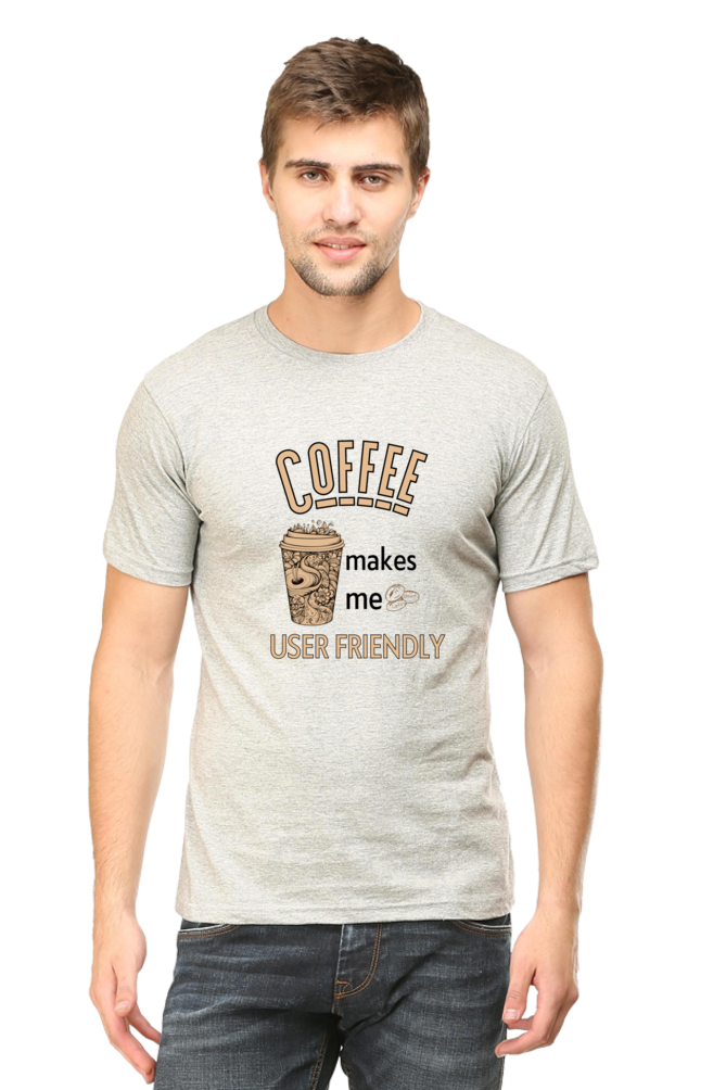 Coffee makes me user friendly - Classic Unisex T-shirt