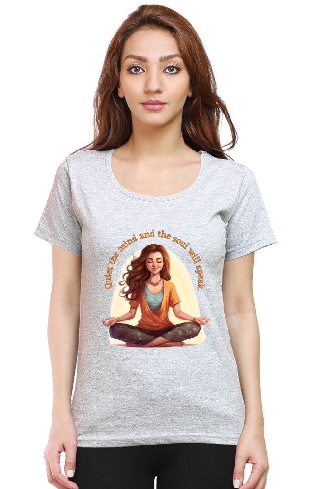 Quiet the Mind - Womens T-Shirt