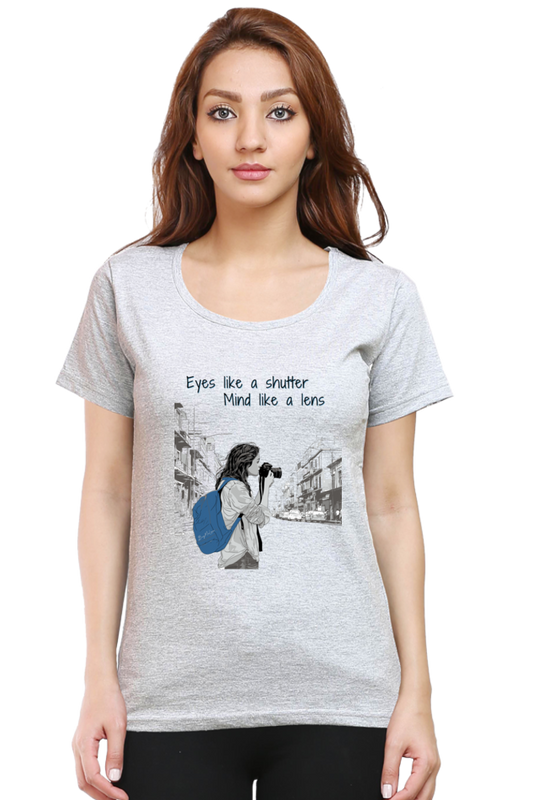 Eyes like a shutter - Womens T-Shirt