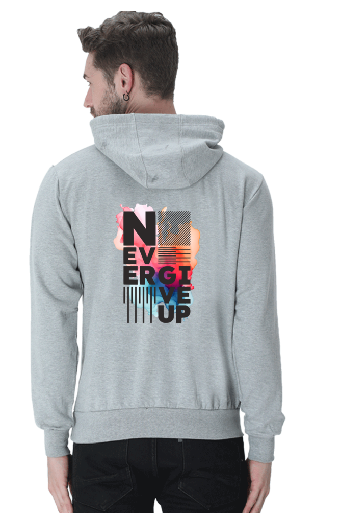 Never Give up - Unisex Hooded SweatShirt
