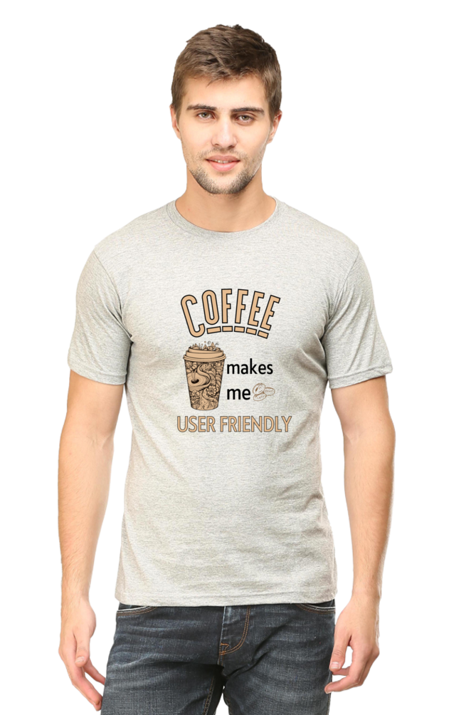 Coffee makes me user friendly - Classic Unisex T-shirt