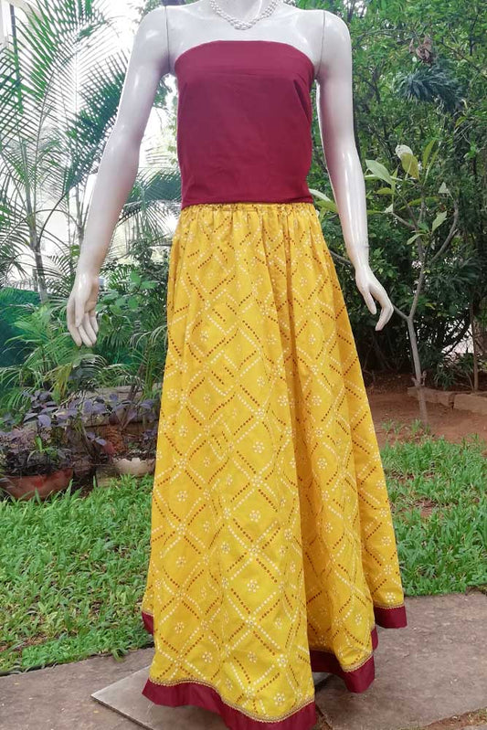 Stunning Kalidaar Cotton long skirt