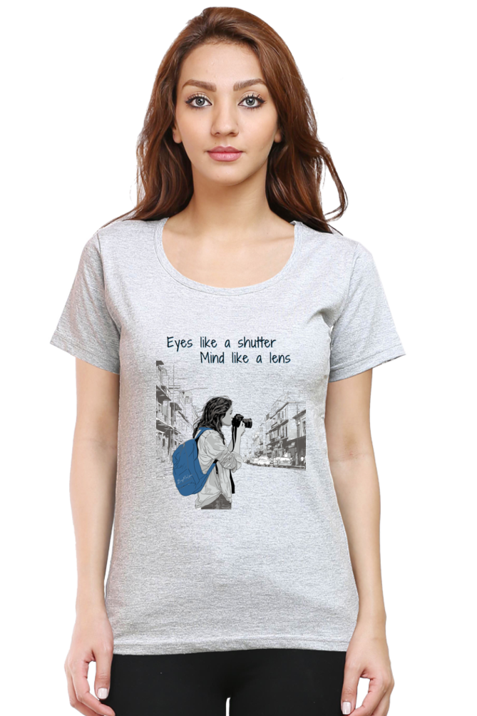 Eyes like a shutter - Womens T-Shirt