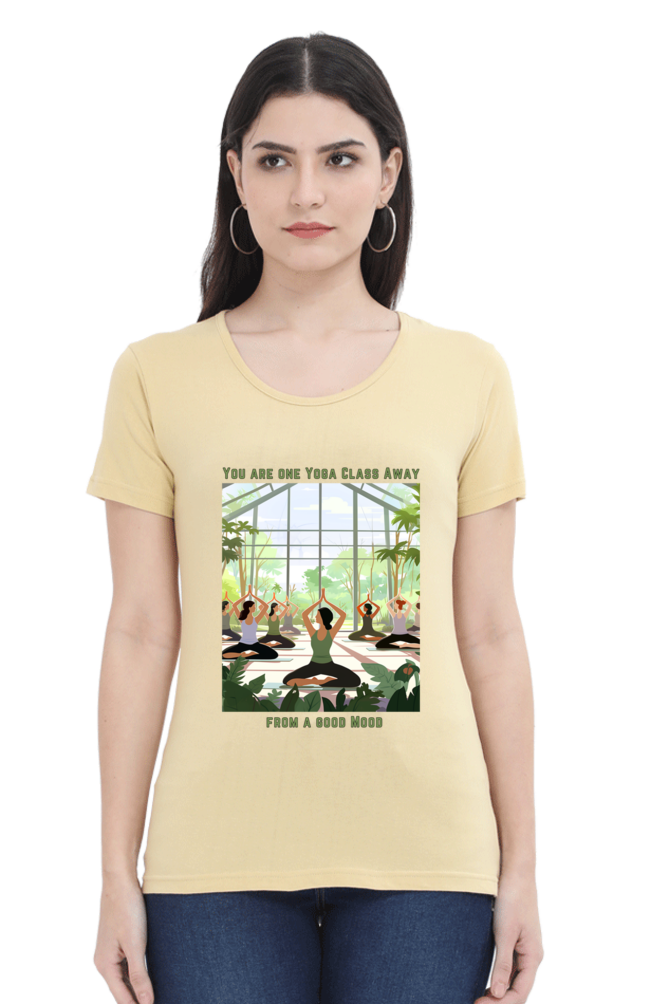One Yoga Class away - Womens T-Shirt