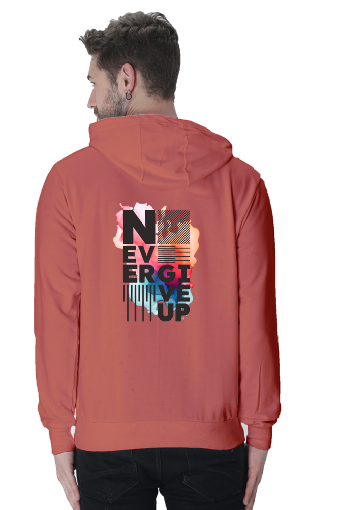 Never Give up - Unisex Hooded SweatShirt