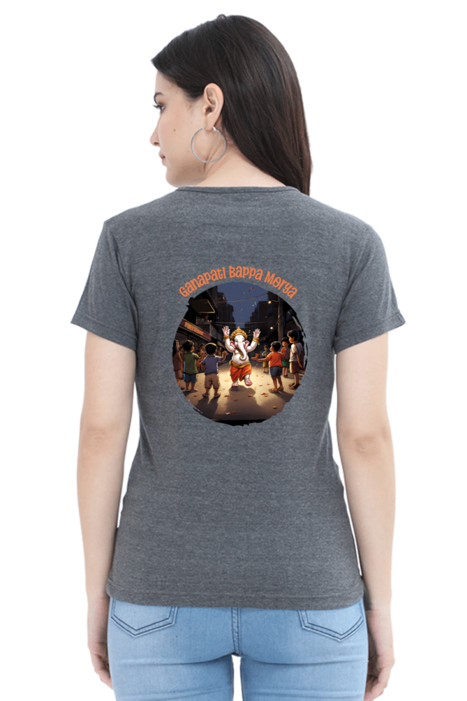 Ganapati Bappa Morya, Womens T-Shirt