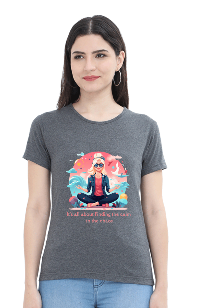 Find the Calm - Womens T-Shirt