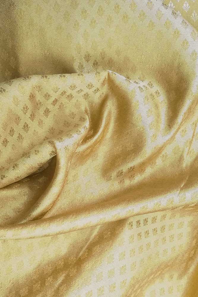 Silk Cotton Brocade Blouse fabric
