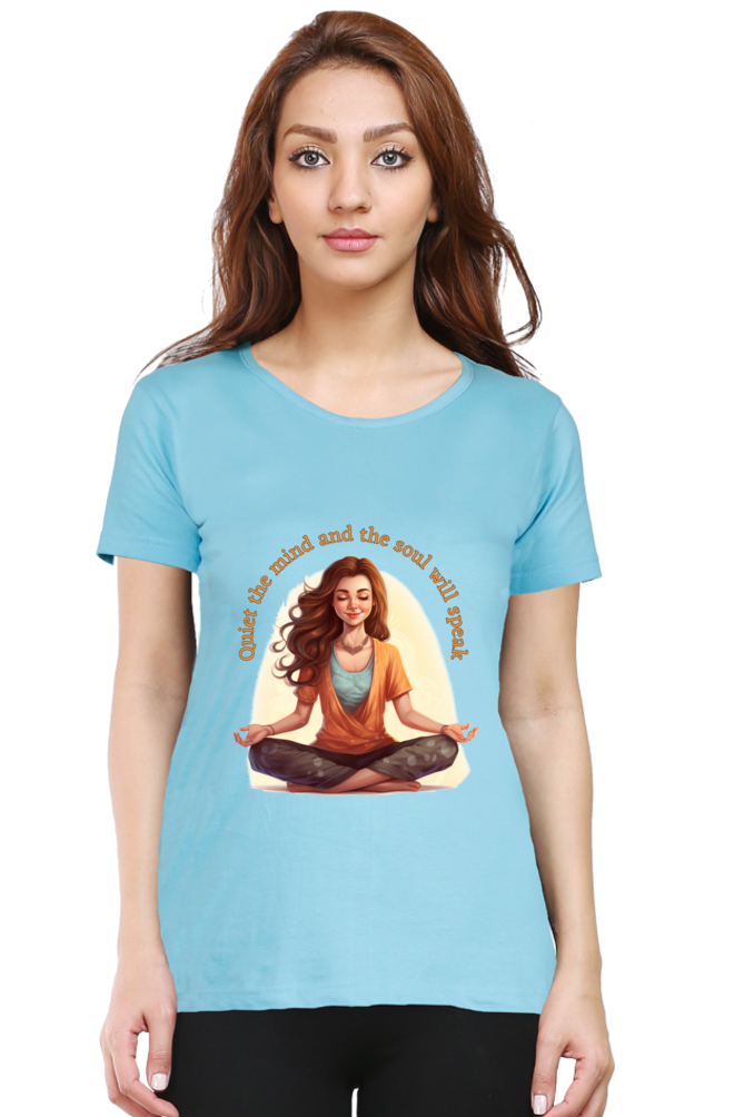 Quiet the Mind - Womens T-Shirt