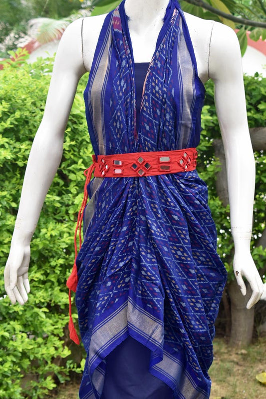 Handcrafted Mirror Work Kutchi Embroidery Dori Belt / Kamarbandh