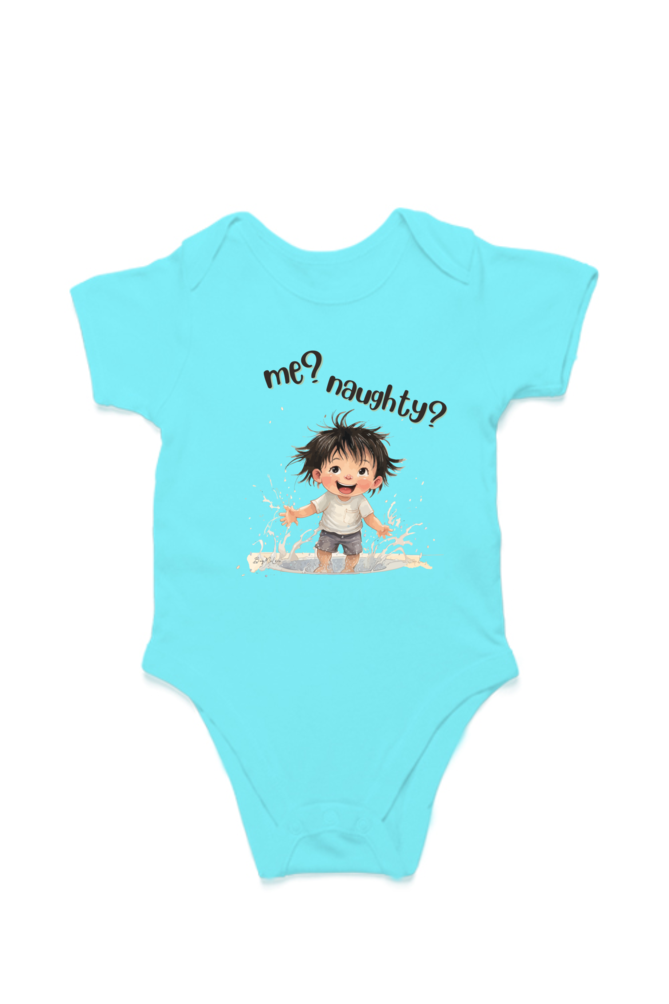 Naughty? Who?  , Kids Rompers