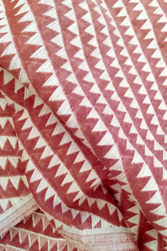 Handwoven Banarasi jacaurd cotton Blouse fabric