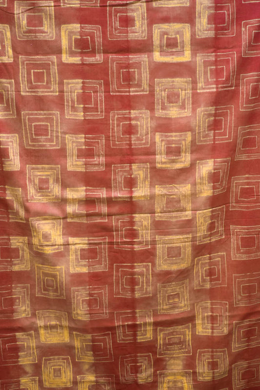 Hand crafted Shibori Cotton Fabric
