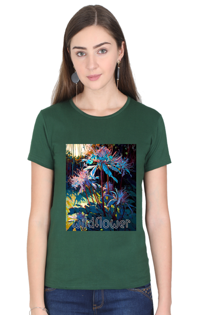Wildflower Womens T-Shirts