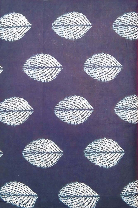 Block Printed Running Cotton Fabric