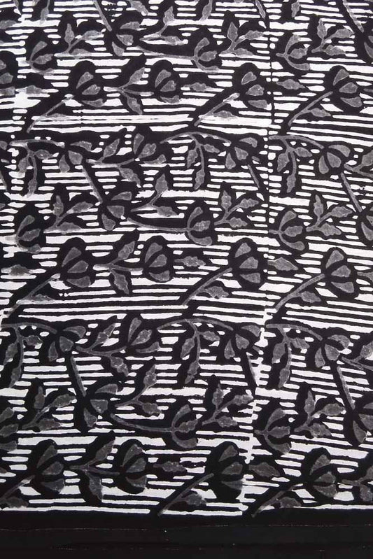 Block Printed Running Cotton Fabric