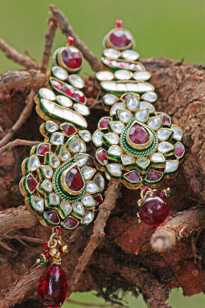Stunning Kundan Earrings