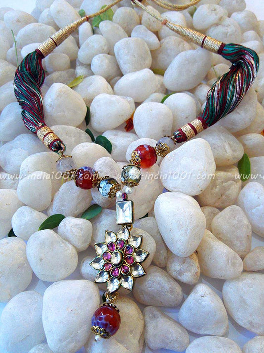 Gorgeous Kundan & Pearl Necklace Set