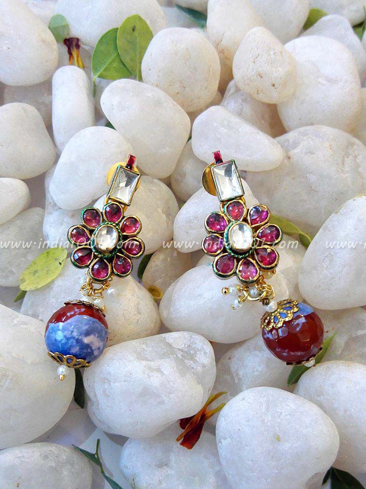 Gorgeous Kundan & Pearl Necklace Set