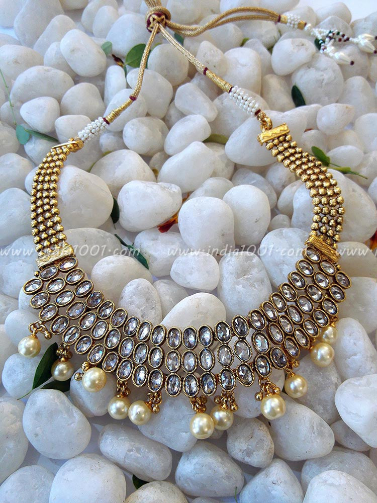 Designer Kundan & Polki Necklace set