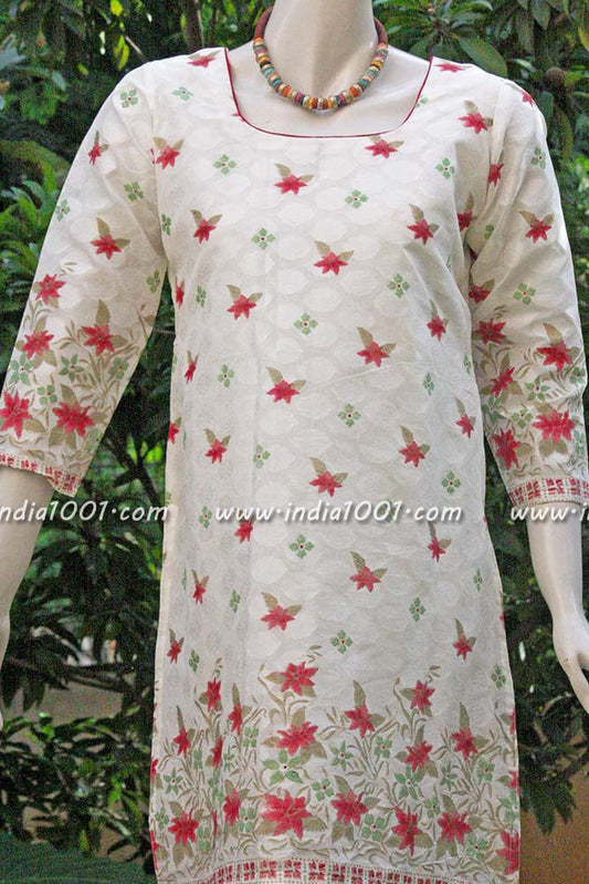 Elegant block printed kurti