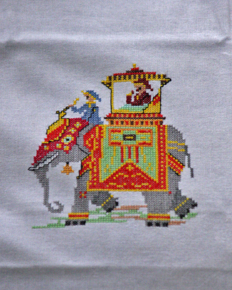 Cross Stitch Cushion Covers (set of 2)